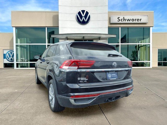 Certified Used 2023 Deep Black Pearl Volkswagen 2023 VOLKSWAGEN ATLAS CROSS SPORT 3.6L V6 SE W/TEC image 5