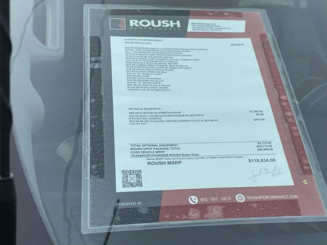 New 2026 Carbonized Gray Metallic Ford ROUSH image 51
