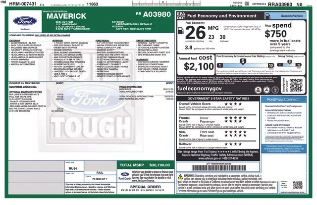 Used 2024 Carbonized Gray Metallic Ford XLT image 20