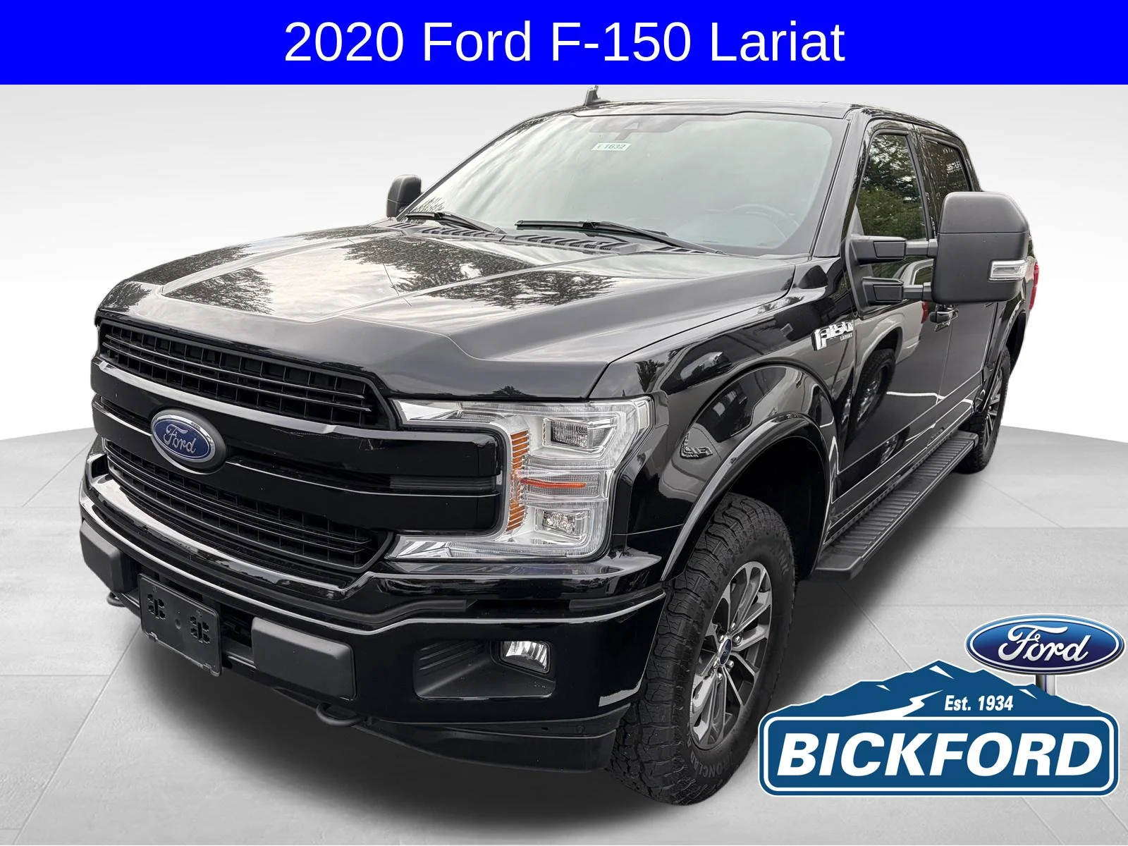 Used 2020 Black Ford Lariat image 1