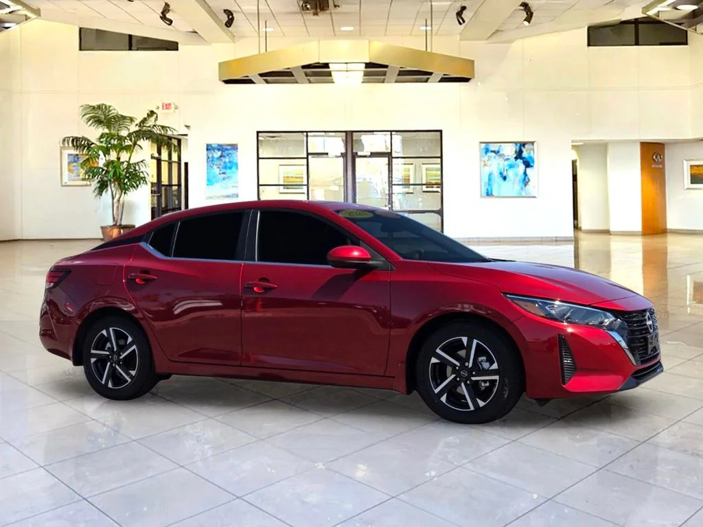 Certified Used 2024 Red Nissan SV image 3