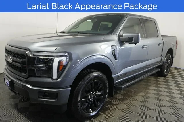 New 2026 Carbonized Gray Metallic Ford Lariat® image 4