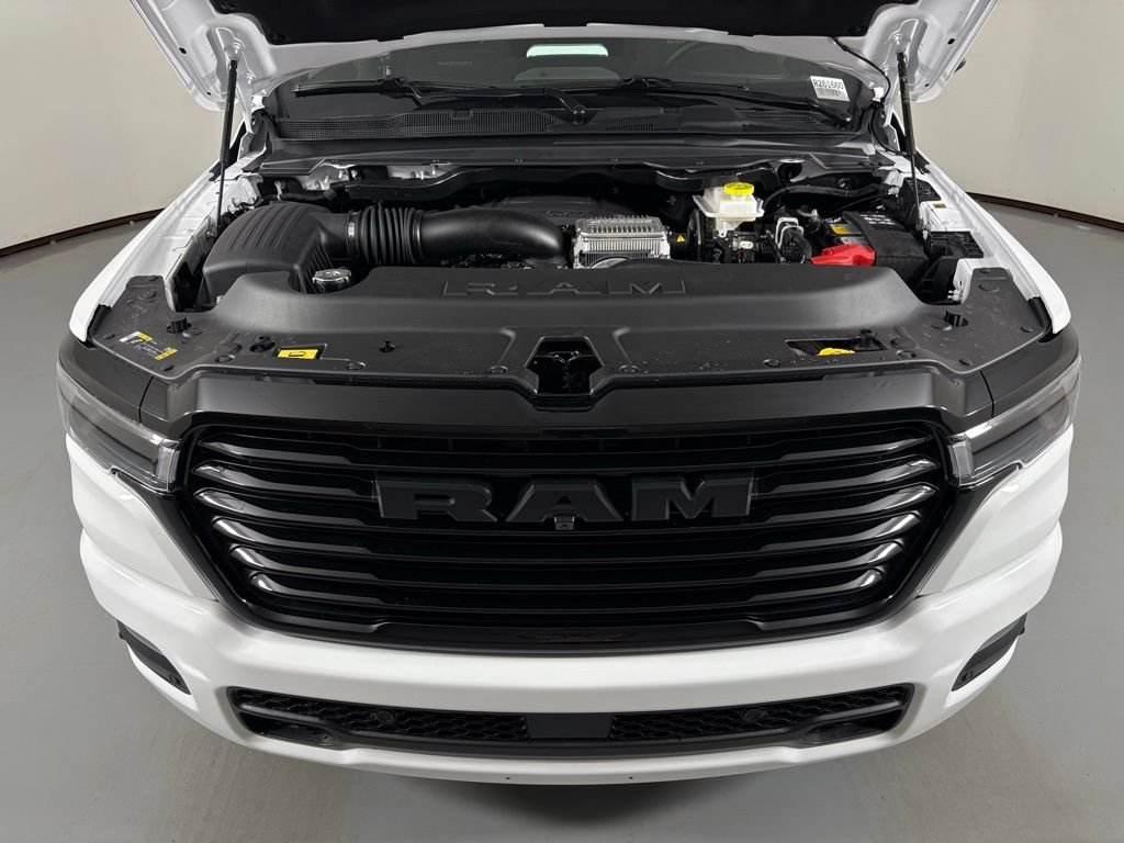 New 2026 Bright White Clear-Coat Exterior Paint RAM Laramie image 42