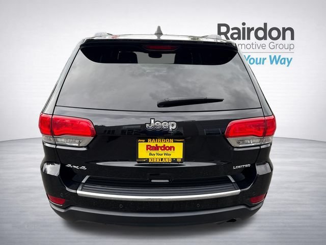 Used 2017 Diamond Black Crystal Pearlcoat Jeep Limited image 6