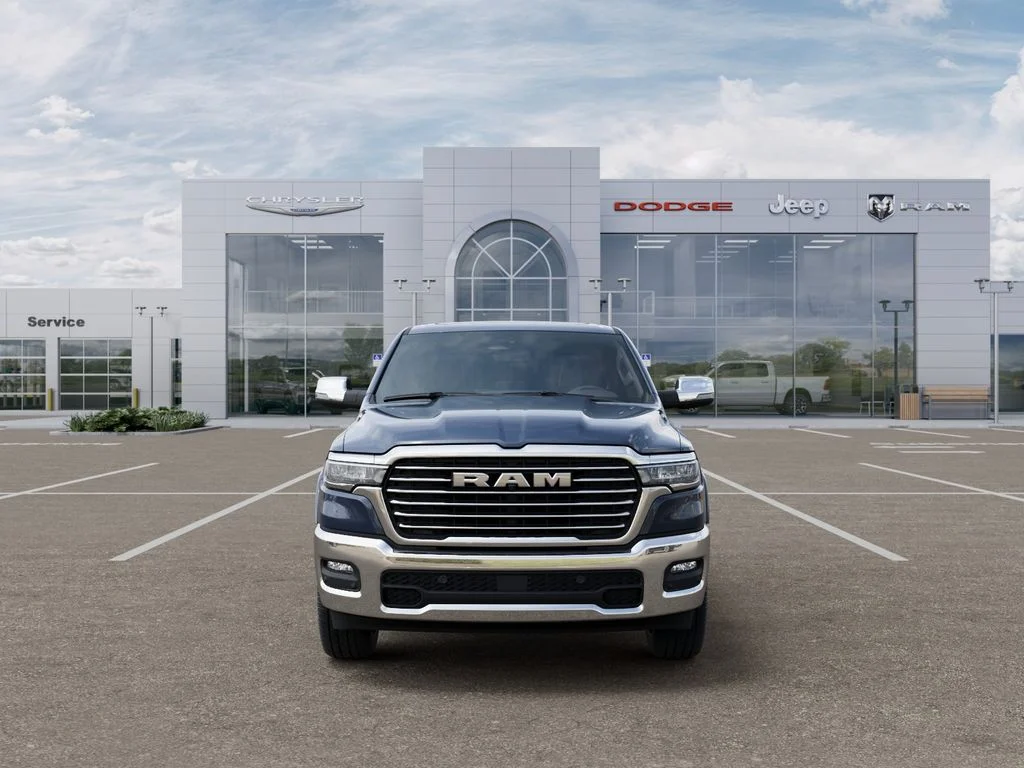 New 2026 Forged Blue Metallic Exterior Paint RAM Laramie image 7