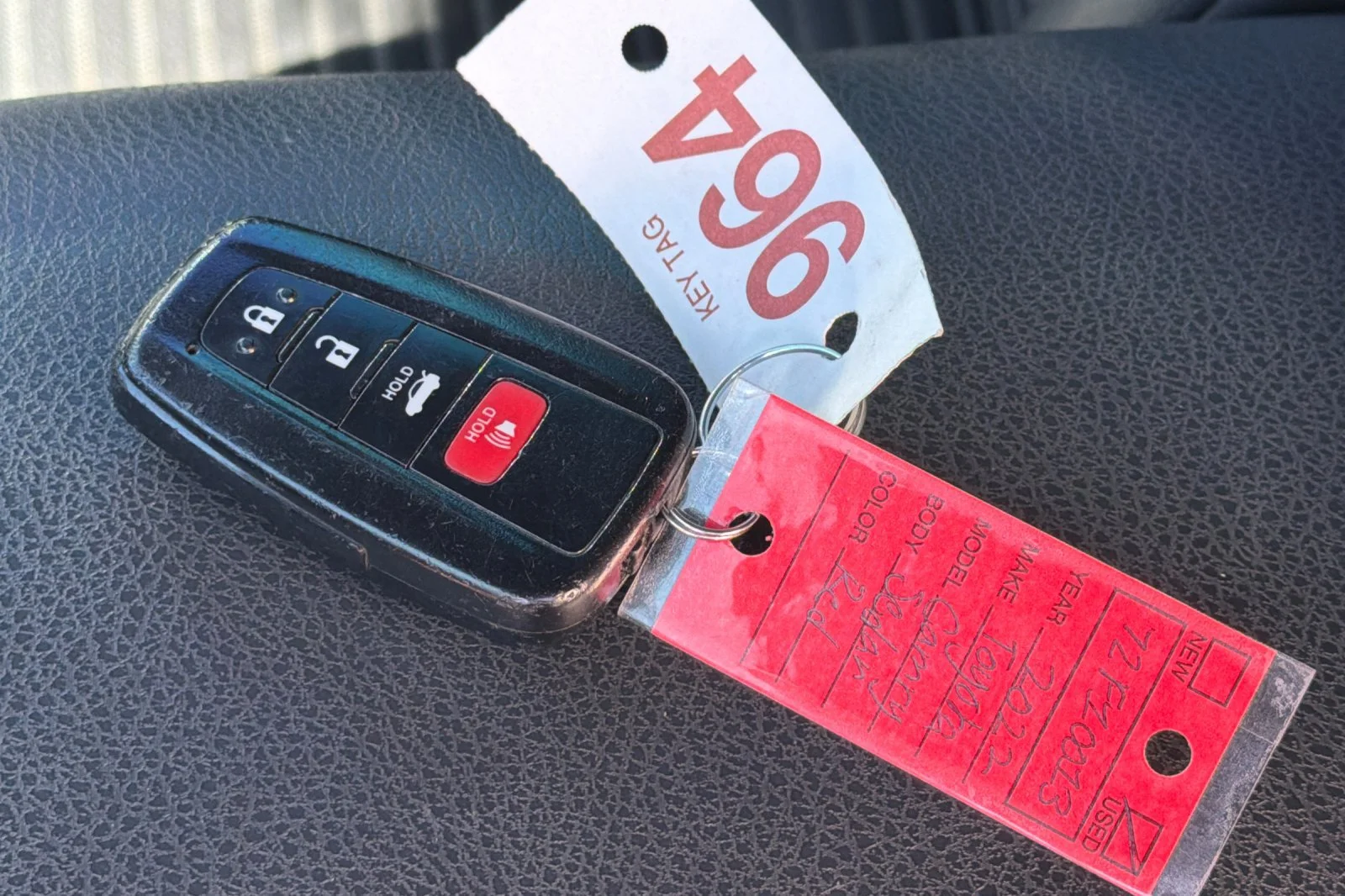 Used 2022 Red Toyota SE image 11
