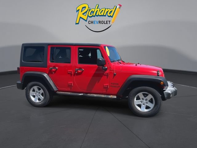 Used 2016 Jeep Wrangler Unlimited Sport with VIN 1C4BJWDG1GL129440 for sale in Cheshire, CT