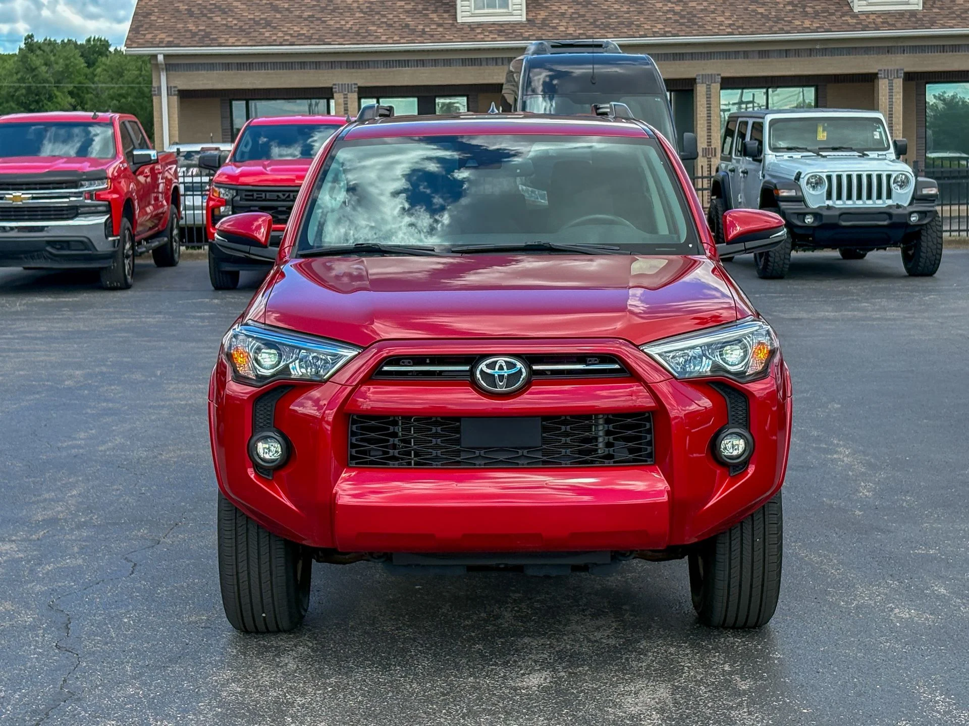Used 2022 Red Toyota SR5 Premium image 3