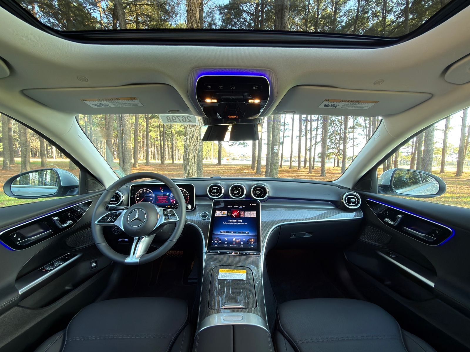 New 2026 Cirrus Silver Metallic Mercedes-Benz C 300 image 2