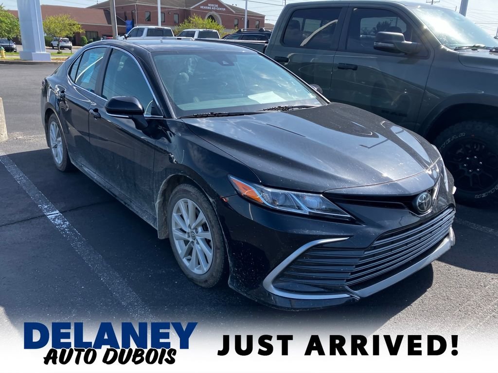 Used 2022 Black Toyota LE image 1