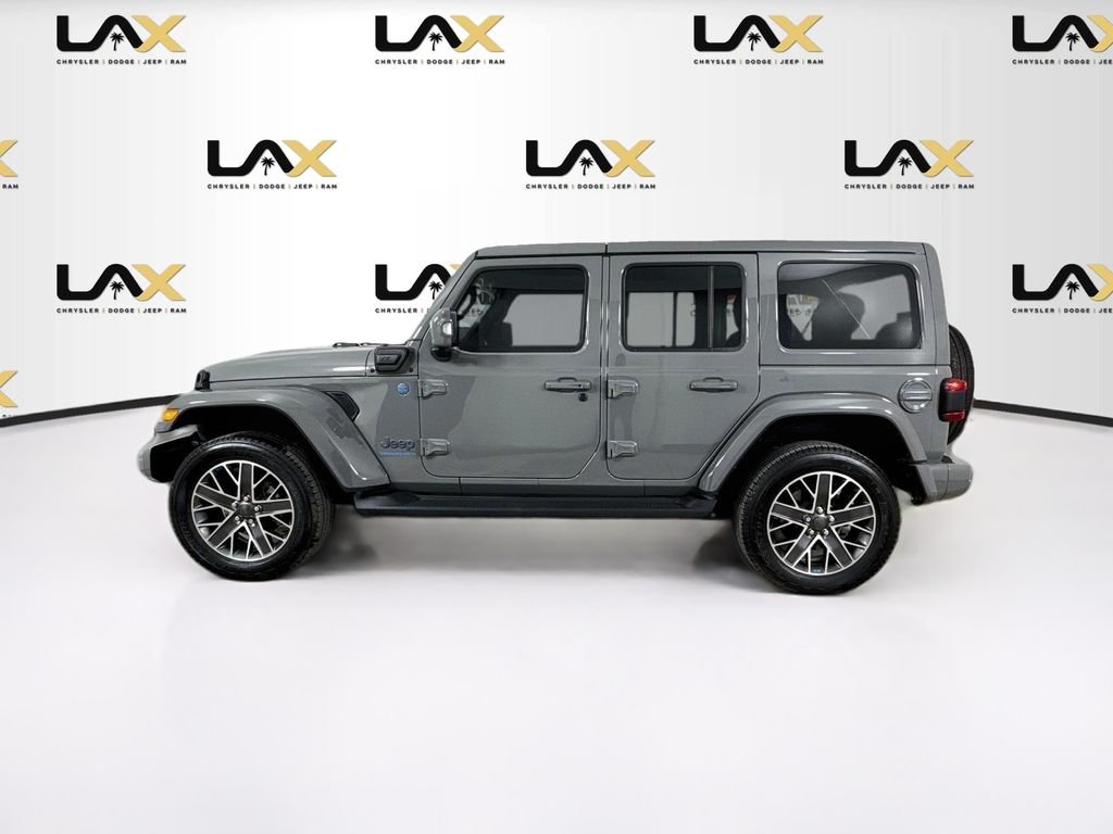 Used 2023 Gray Jeep Sahara 4xe image 4