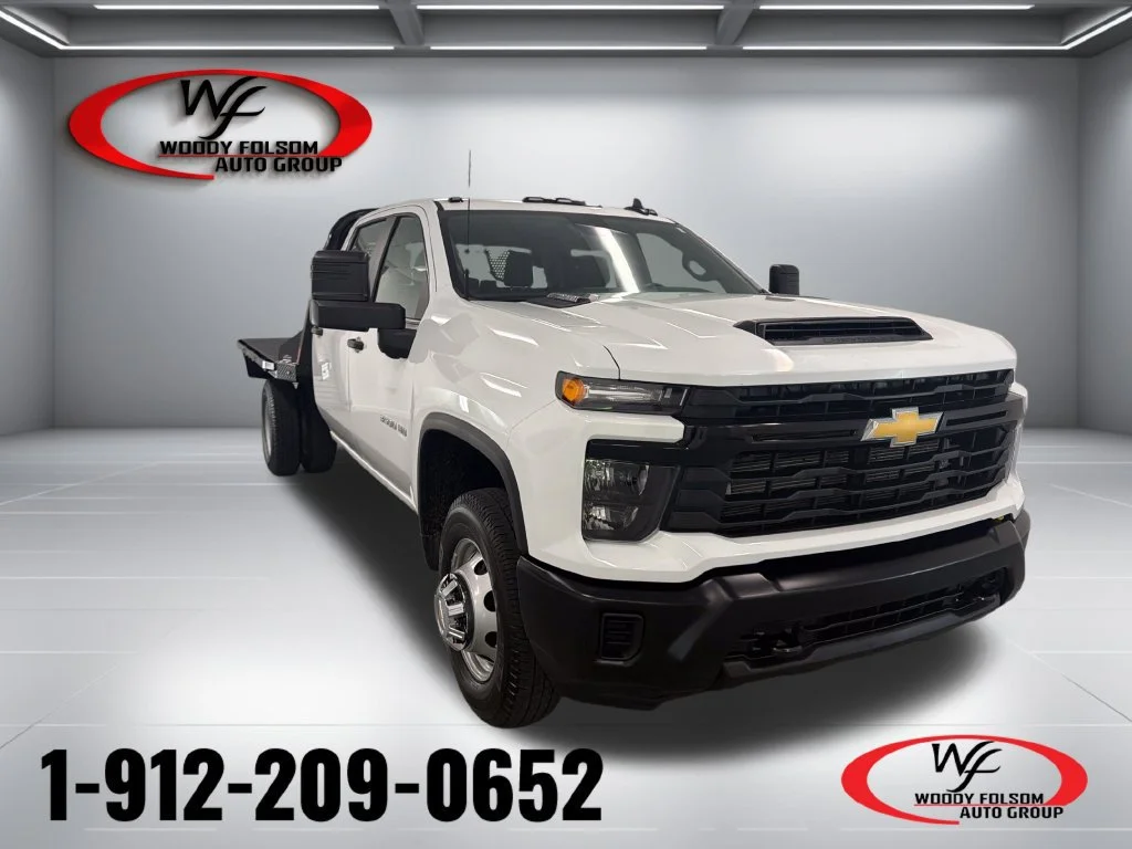 Used 2025 Summit White Chevrolet Work Truck image 1