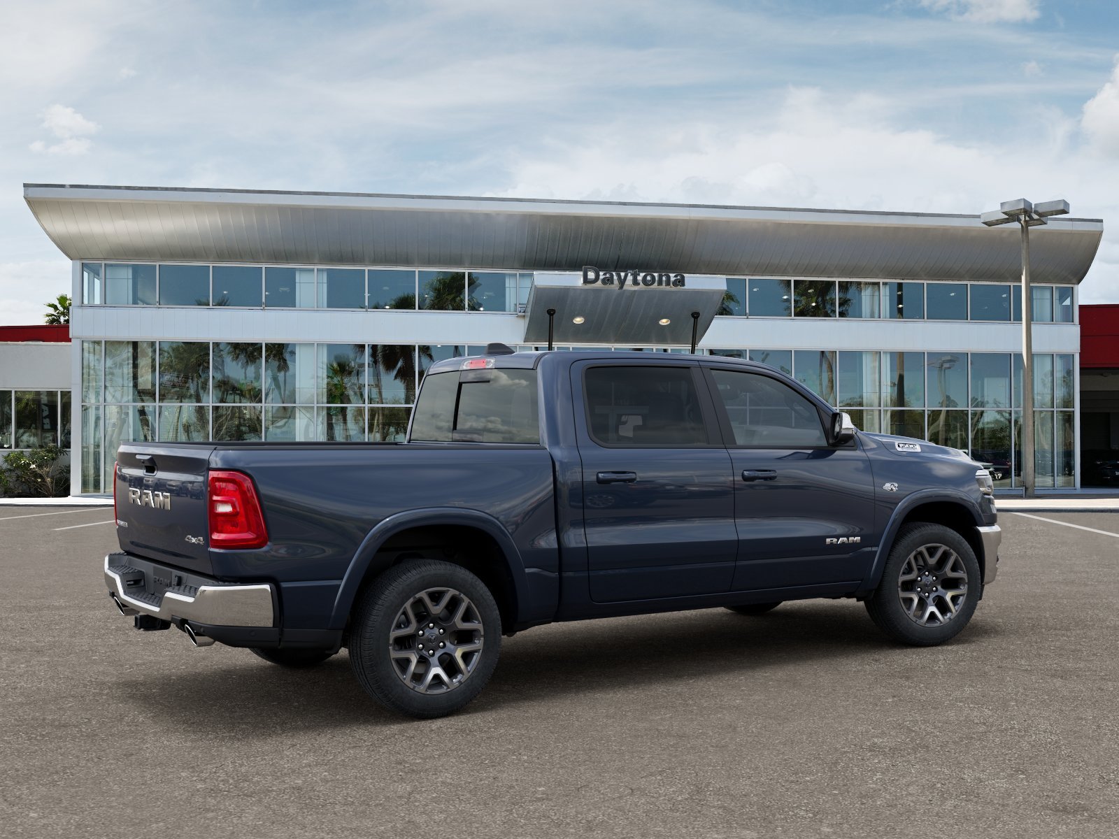 New 2026 Forged Blue Metallic RAM Laramie image 32
