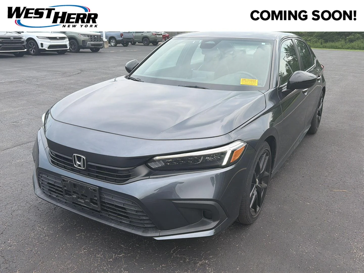 Used 2023 Meteorite Gray Metallic Honda Sport image 1