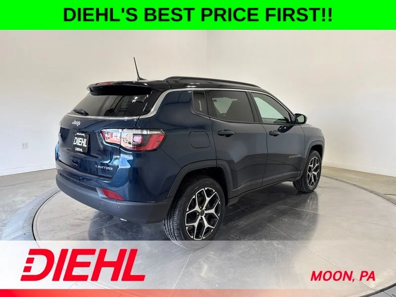 New 2026 Fathom Blue Pearl-Coat Exterior Paint Jeep Limited image 7