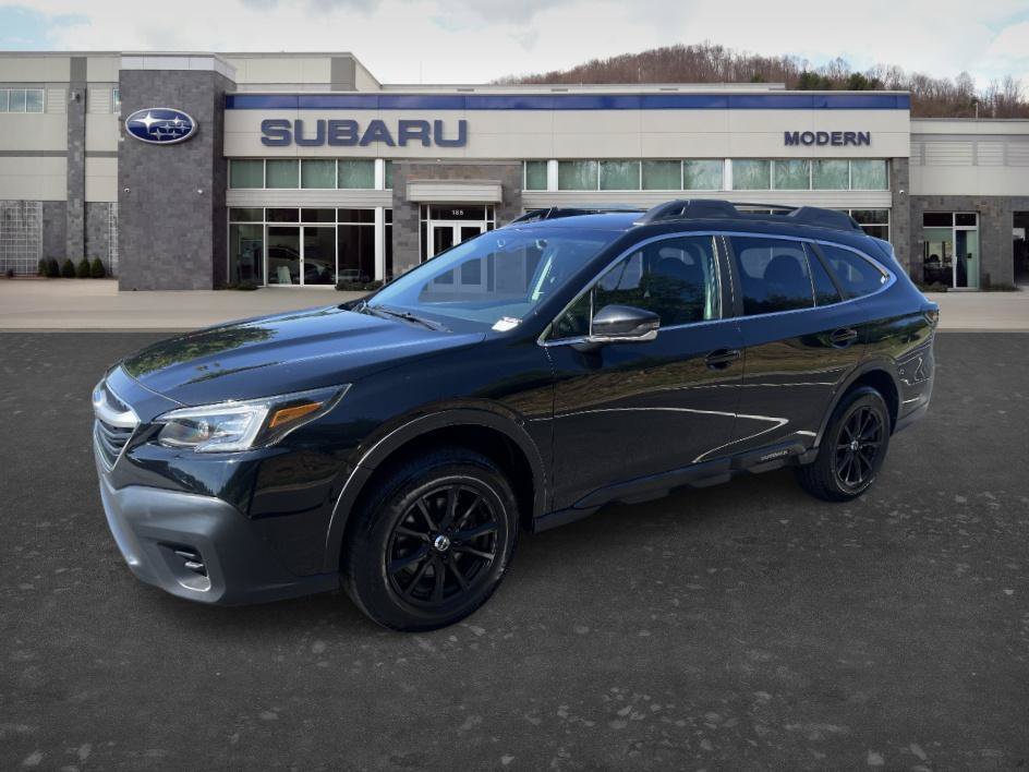 Used 2021 Crystal Black Silica Subaru Premium image 1