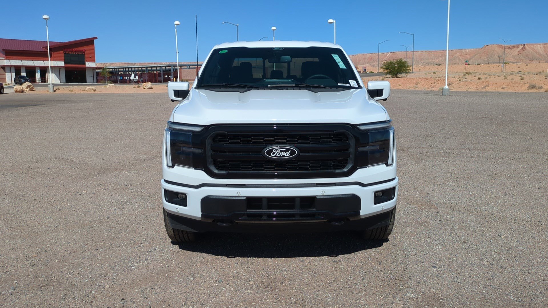 New 2026 Star White Metallic Tri-Coat Ford LARIAT image 8