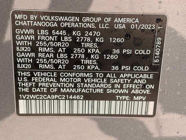 Certified Used 2023 Gray Volkswagen 2.0T SE w/Technology image 35