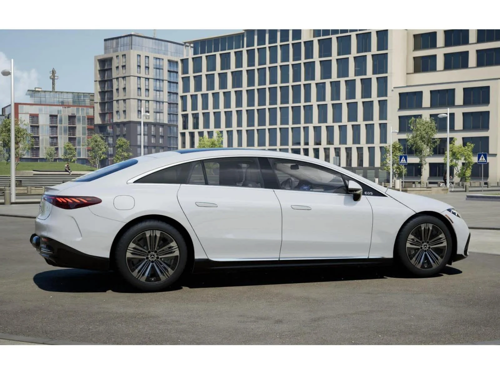 New 2026 Polar White Mercedes-Benz EQS 450 image 16