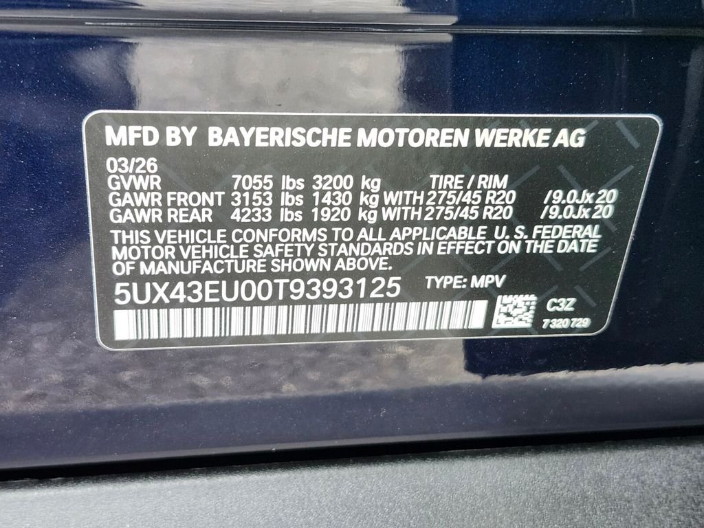 Used 2026 Blue BMW xDrive50e image 32
