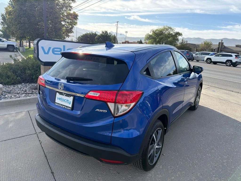 Used 2021 Blue Honda EX image 5