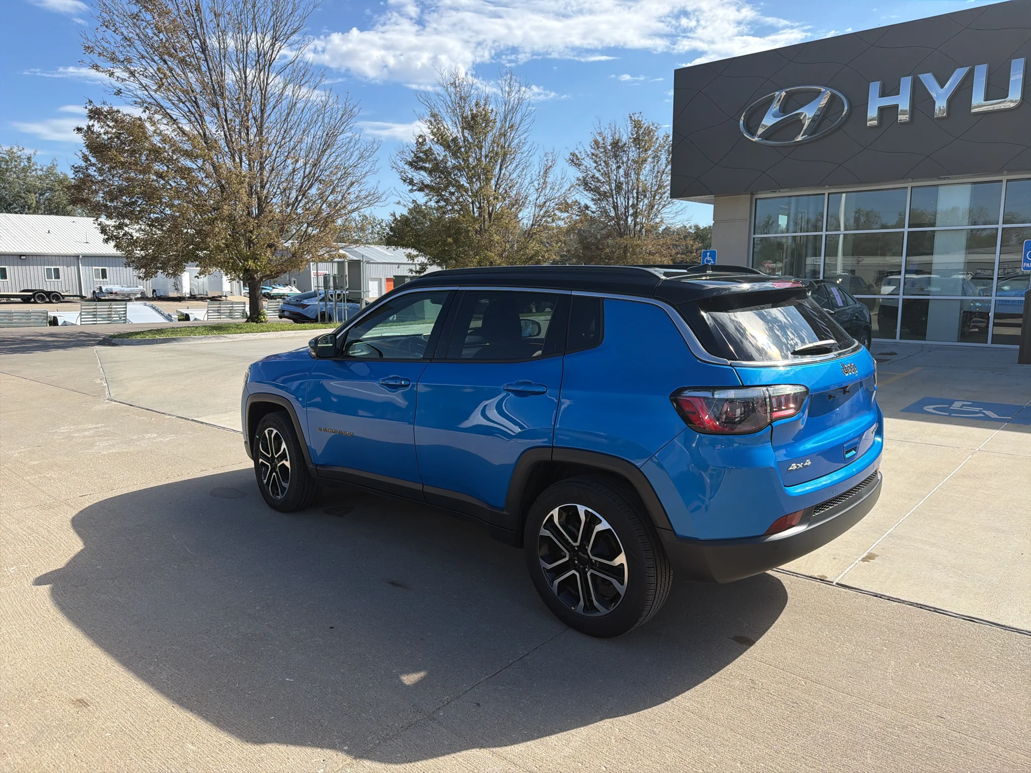 Used 2024 Blue Jeep Limited image 5