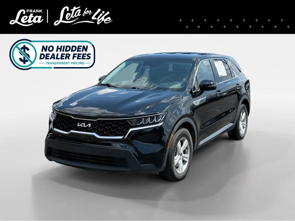 Used 2023 Ebony Black Kia LX image 1