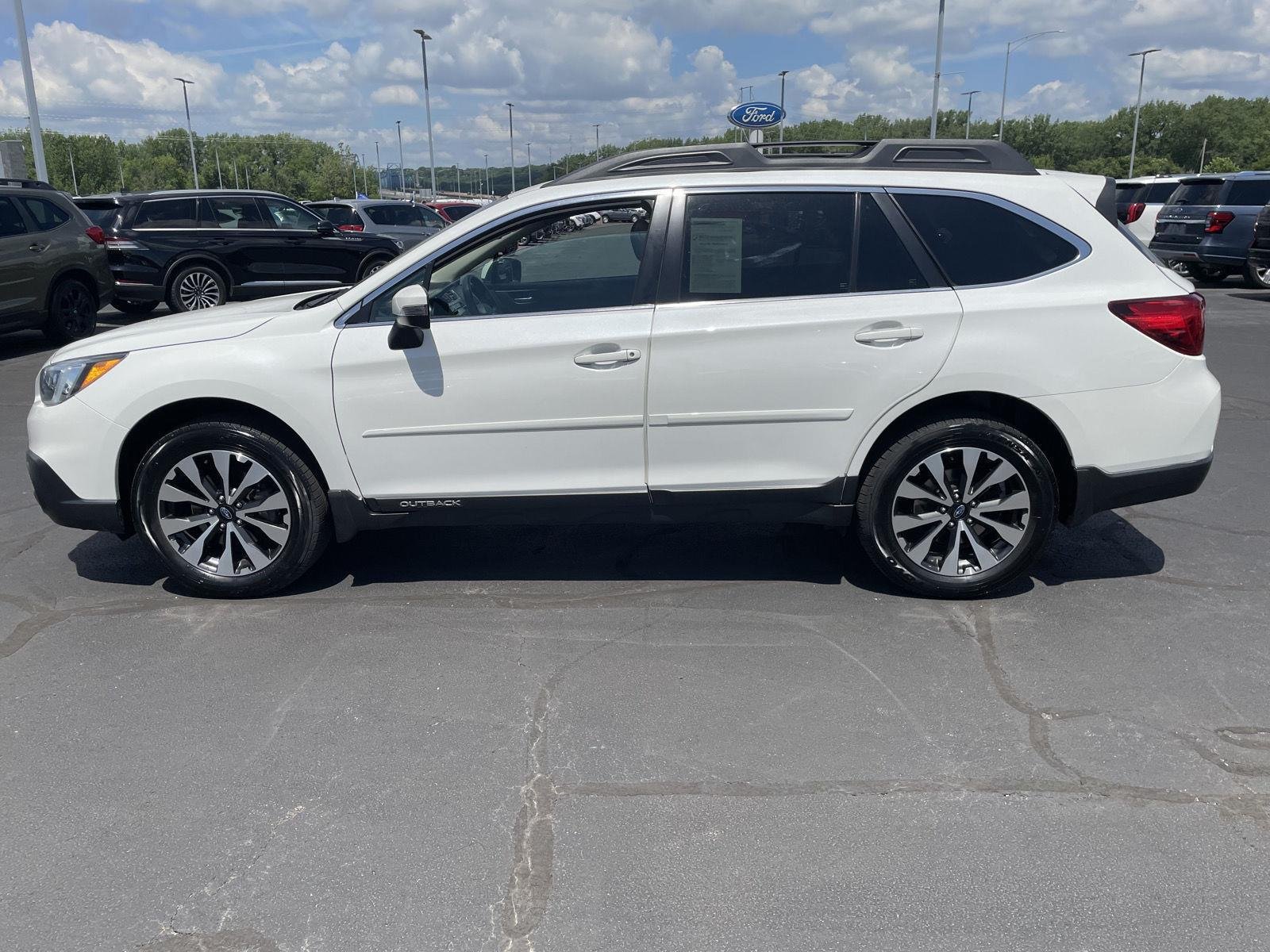Used 2017 Crystal White Pearl Subaru Limited image 2