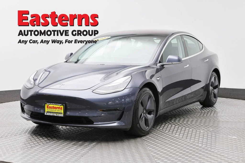 Used 2019 Gray Tesla Standard image 1