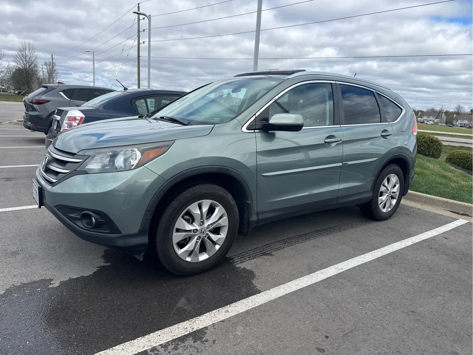 Used 2012 Honda CR-V EX-L with VIN 5J6RM4H72CL011518 for sale in Kansas City