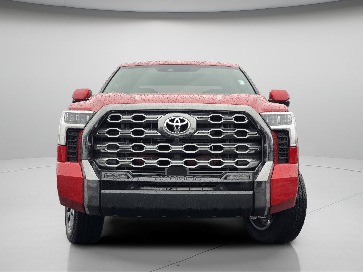 New 2026 Supersonic Red Toyota Platinum image 3