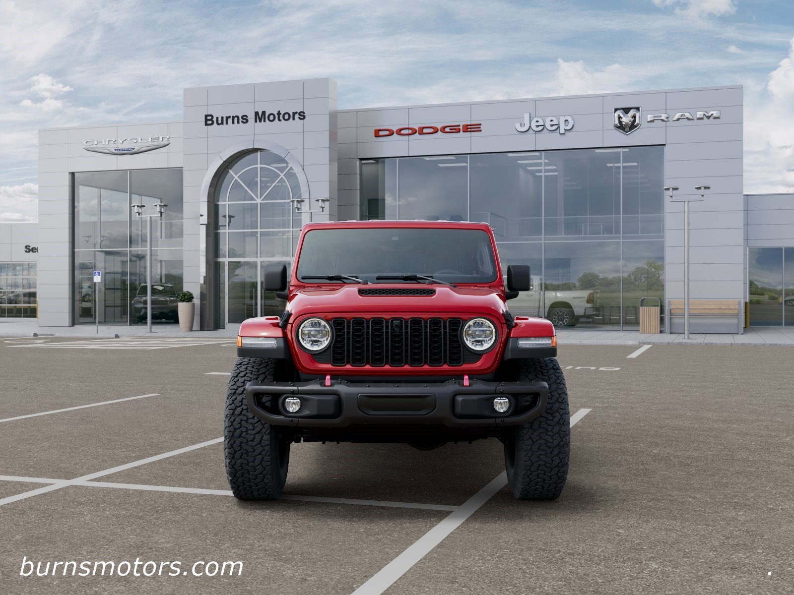 New 2026 Firecracker Red Clear-Coat Exterior Paint Jeep Rubicon X 4-Door image 6