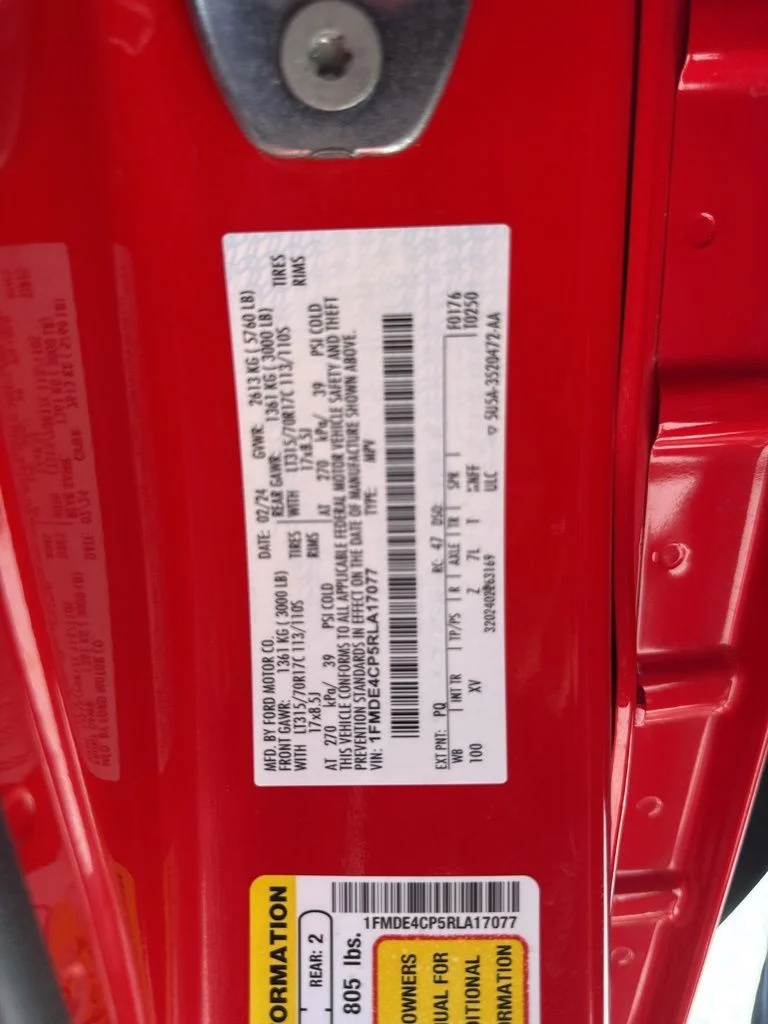Used 2024 Red Ford Heritage Edition image 32
