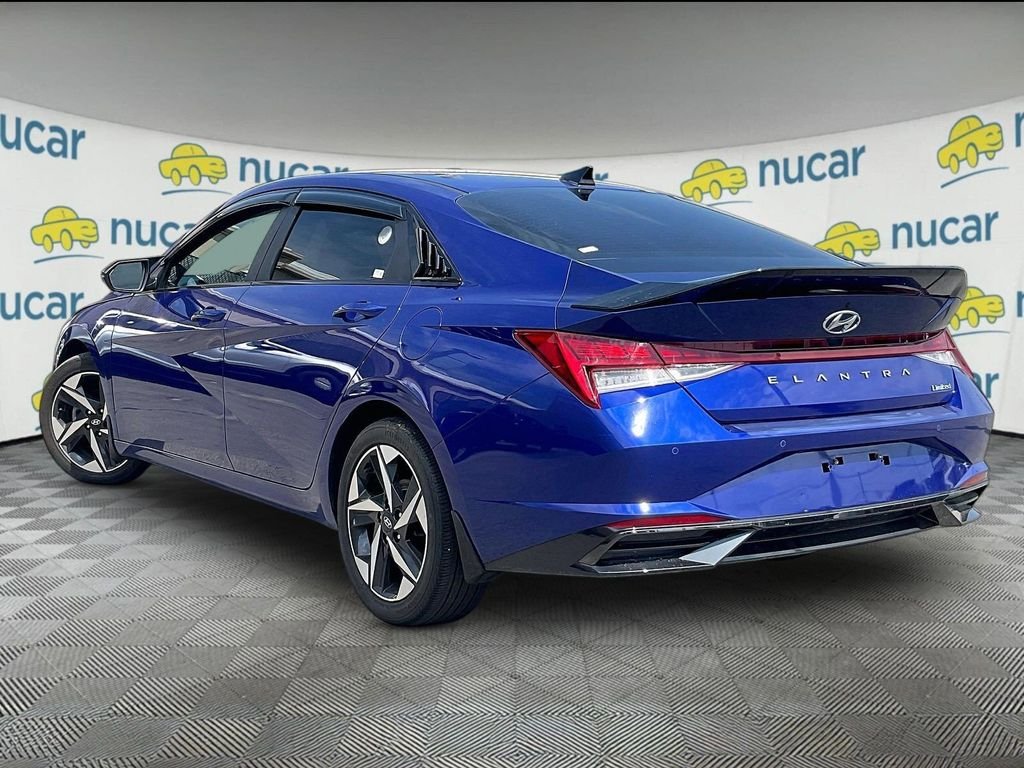 Used 2023 Blue Hyundai Limited image 4