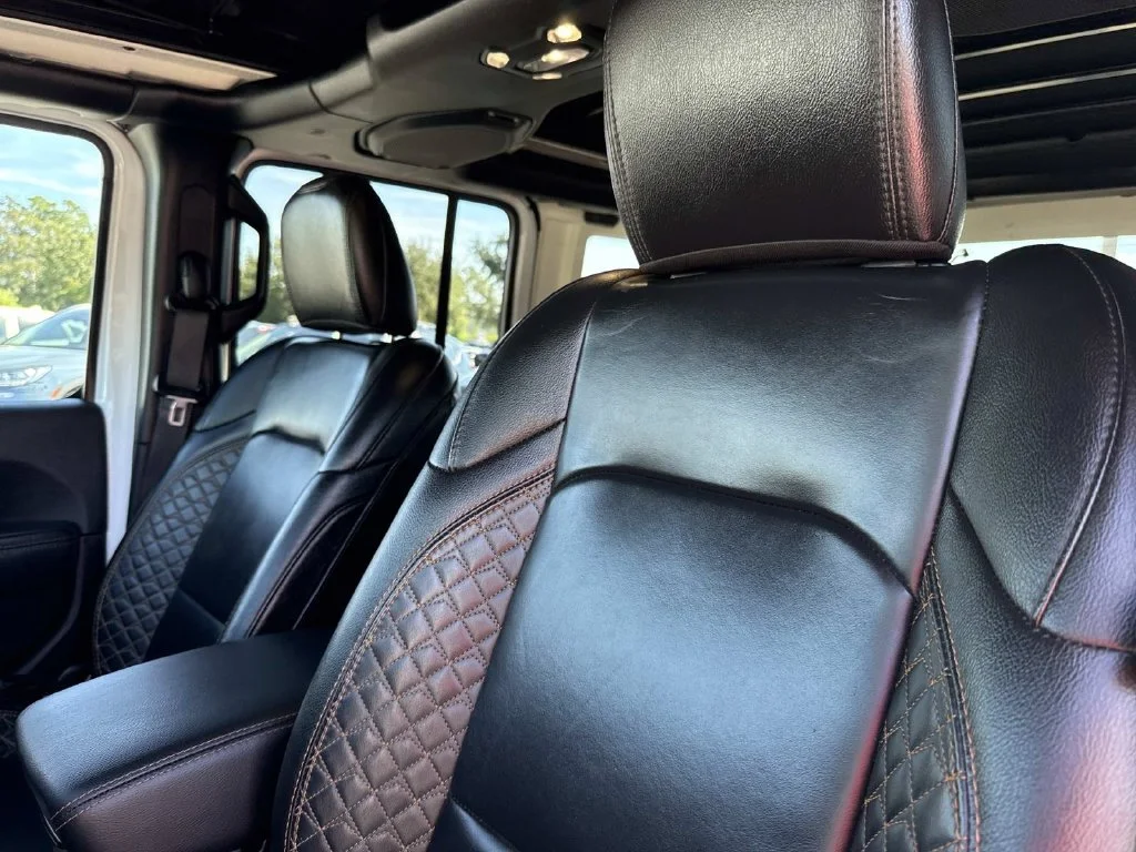 Used 2021 White Jeep Unlimited Sahara 4xe image 26