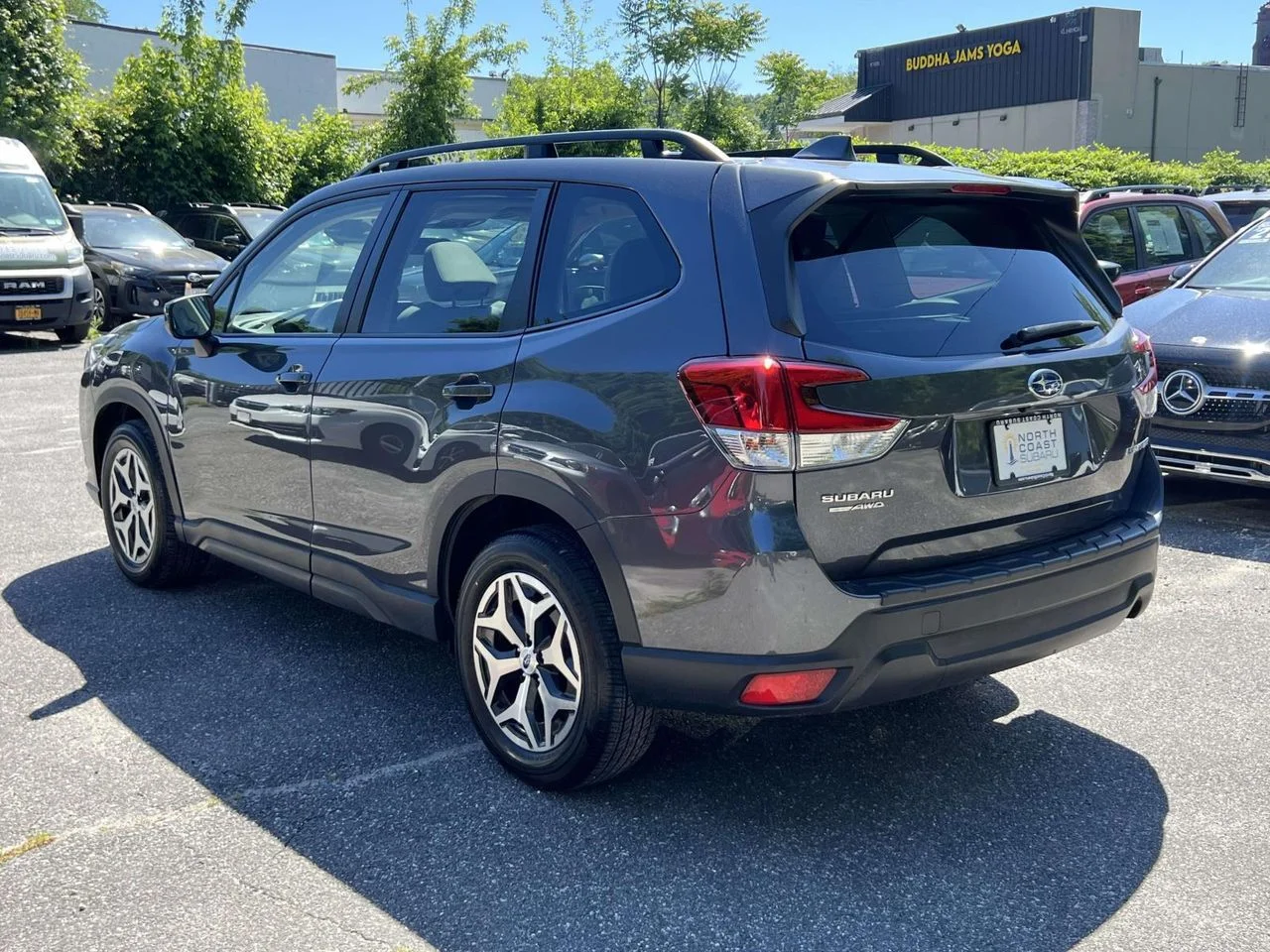 Used 2023 Magnetite Gray Metallic Subaru Premium image 3