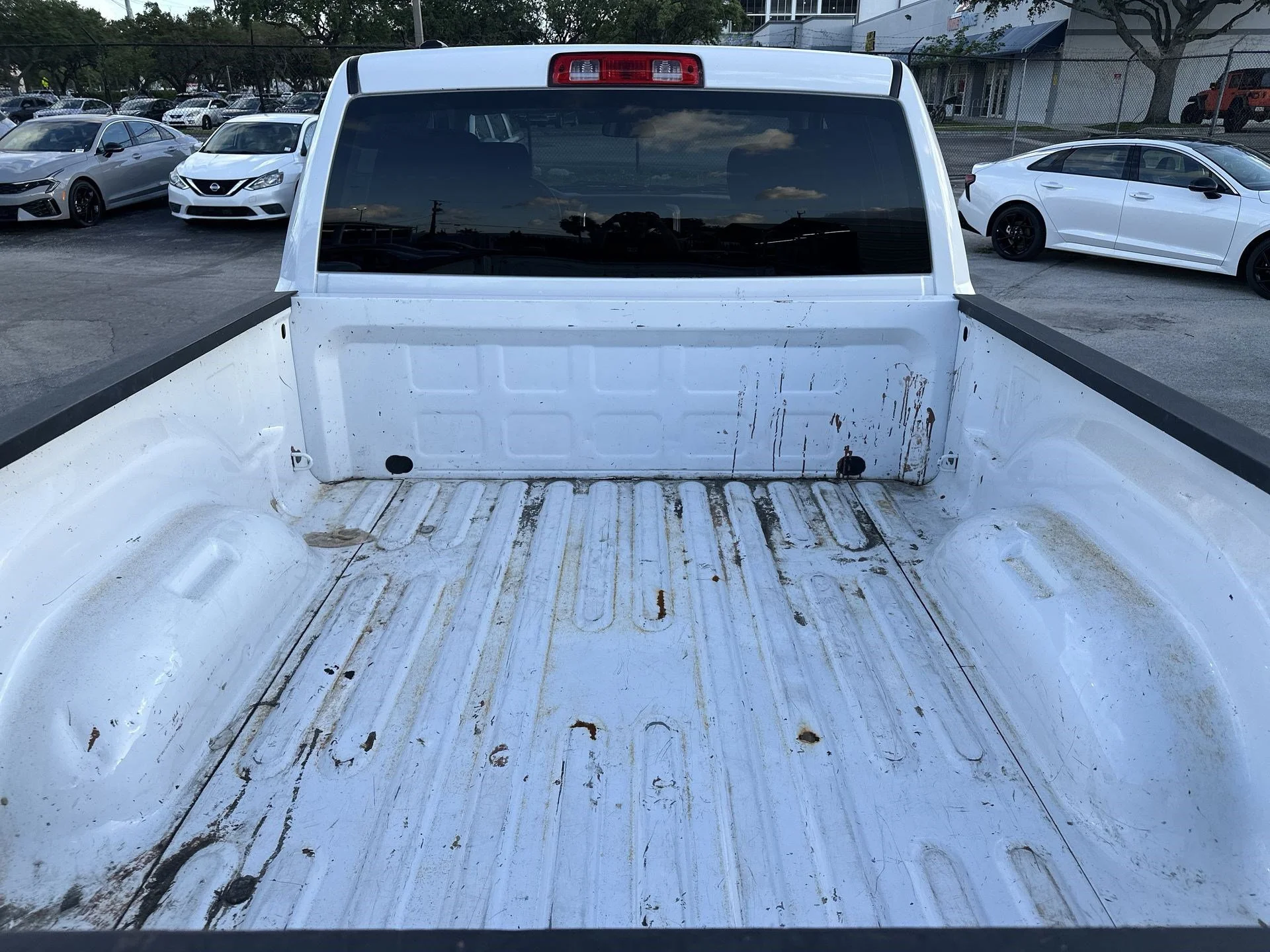 Used 2024 Bright White Clearcoat Ram SLT image 19
