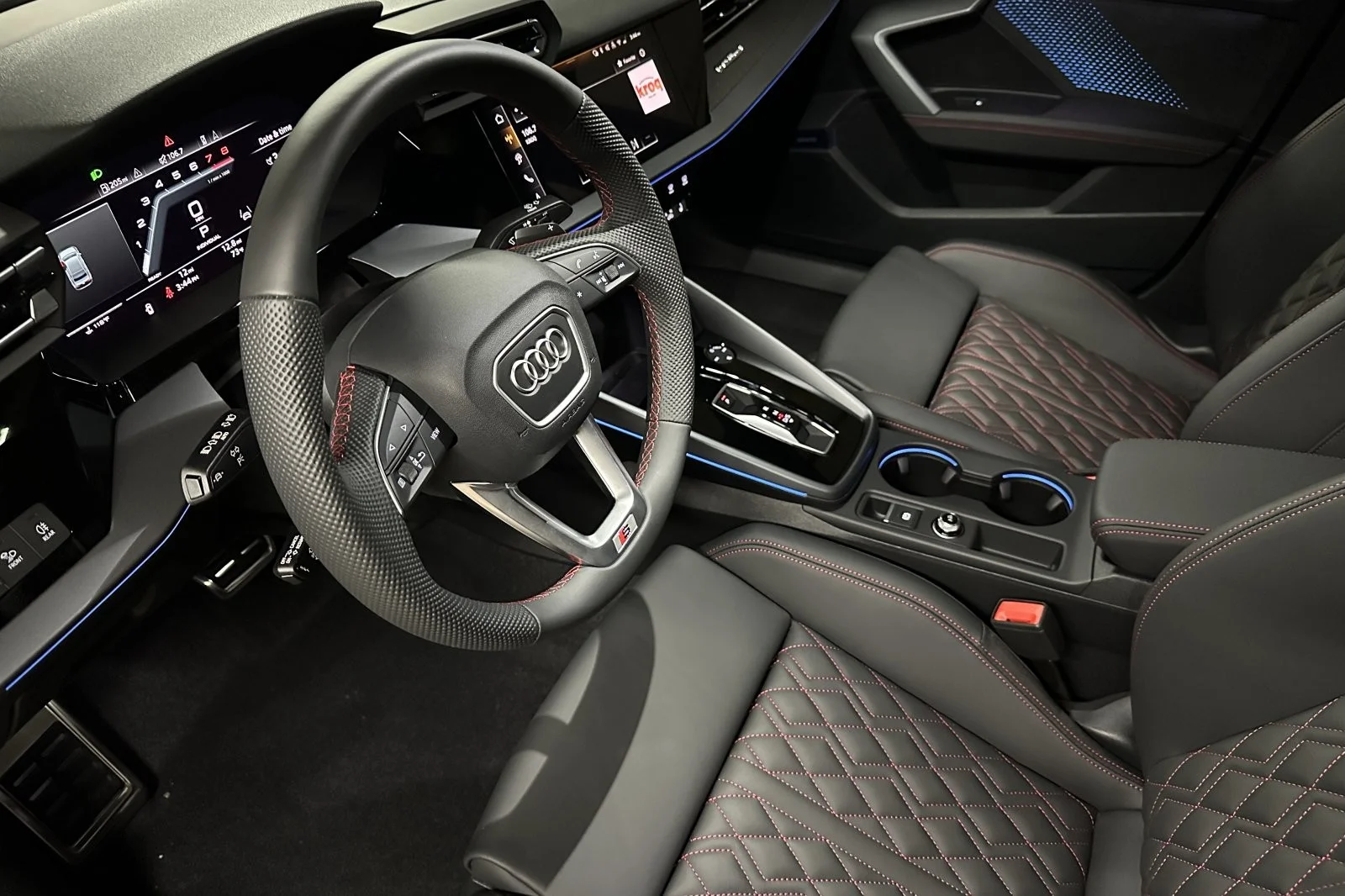 New 2026 Mythos Black Metallic Audi quattro image 9