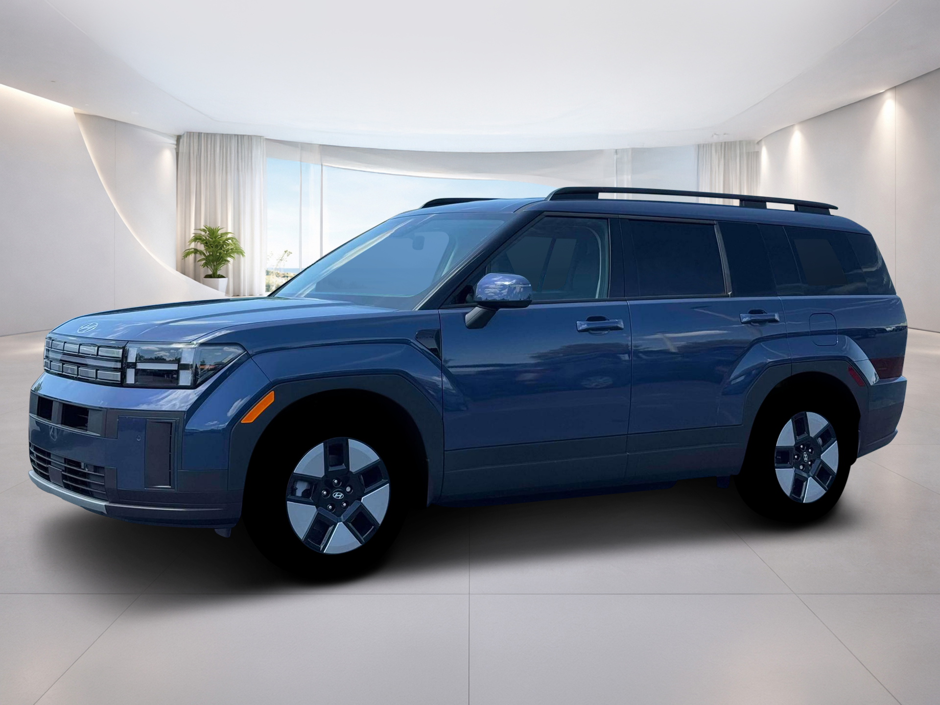 New 2026 Blue Hyundai SEL image 2