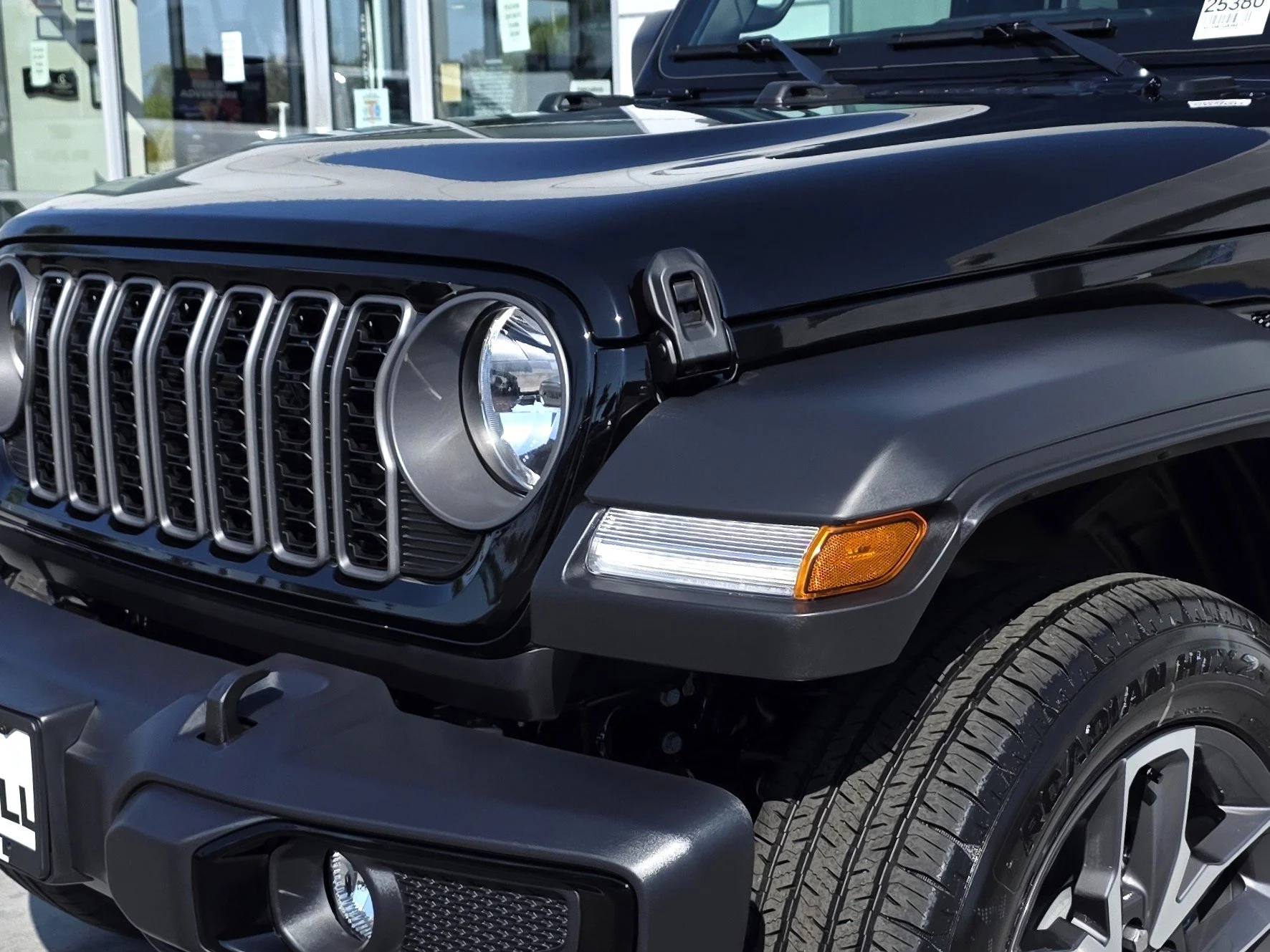 New 2025 Black Clearcoat Jeep Sport S 4xe image 8