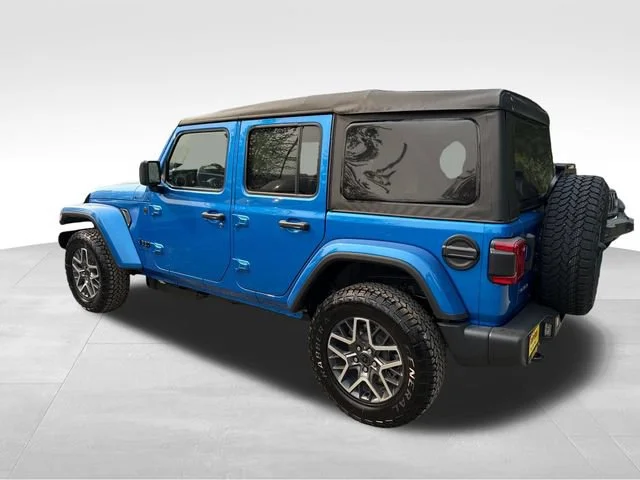 New 2026 Hydro Blue Pearl Coat Jeep Sahara image 5