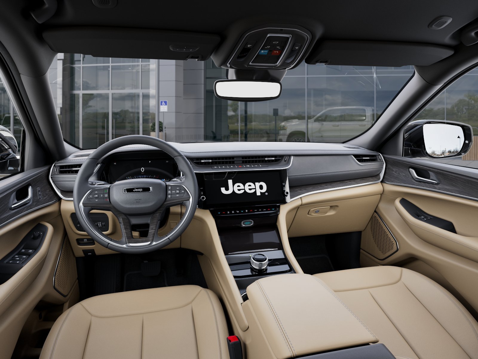 New 2026 Bright White Clear-Coat Exterior Paint Jeep Limited image 40
