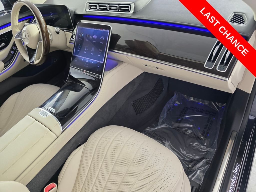Certified Used 2023 Blue Mercedes-Benz S 500 image 30