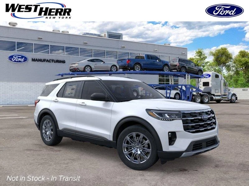 New 2026 Star White Metallic Tri-Coat Ford Active image 1