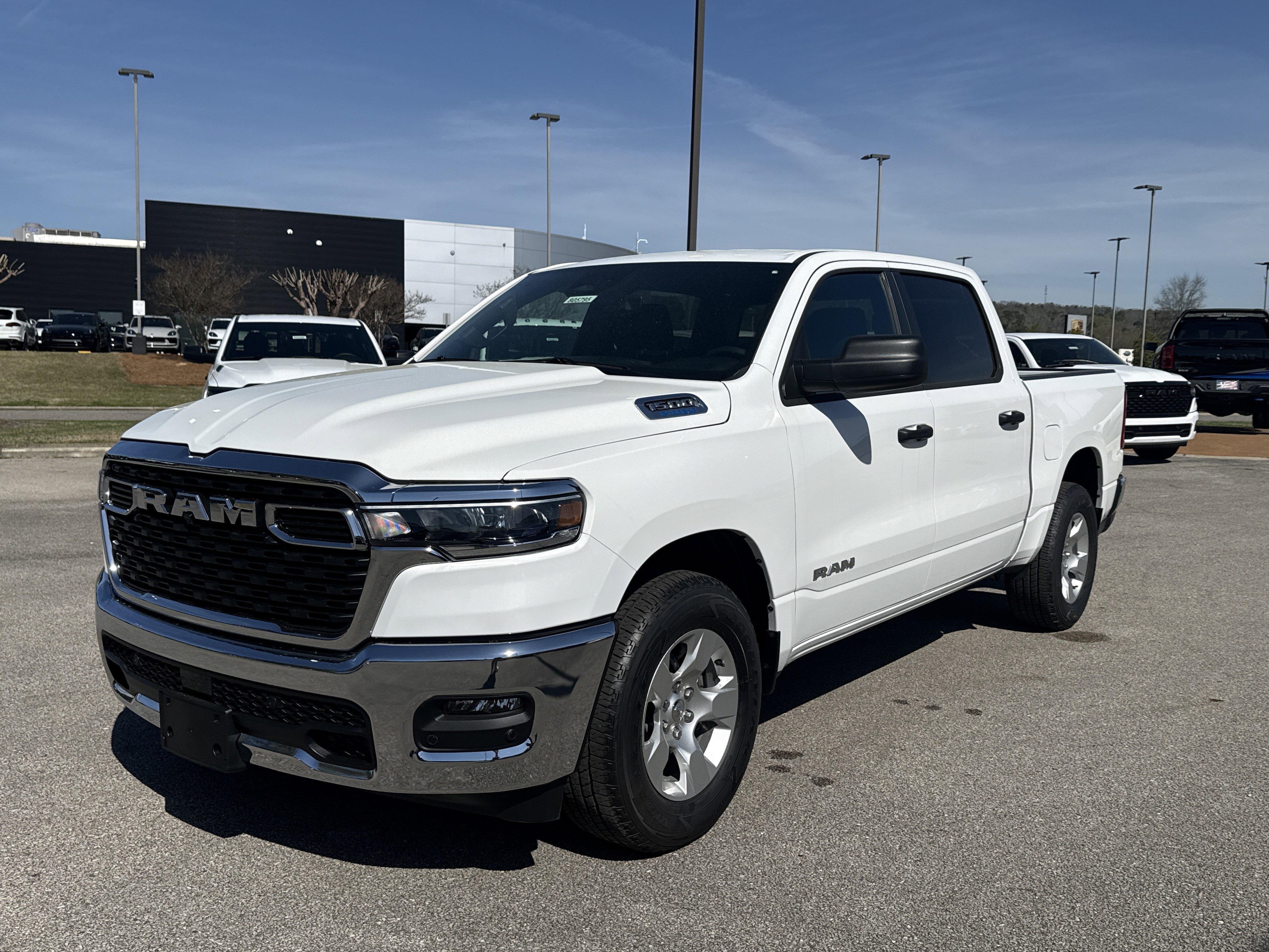 New 2026 Bright White Clearcoat RAM Big Horn/Lone Star image 3