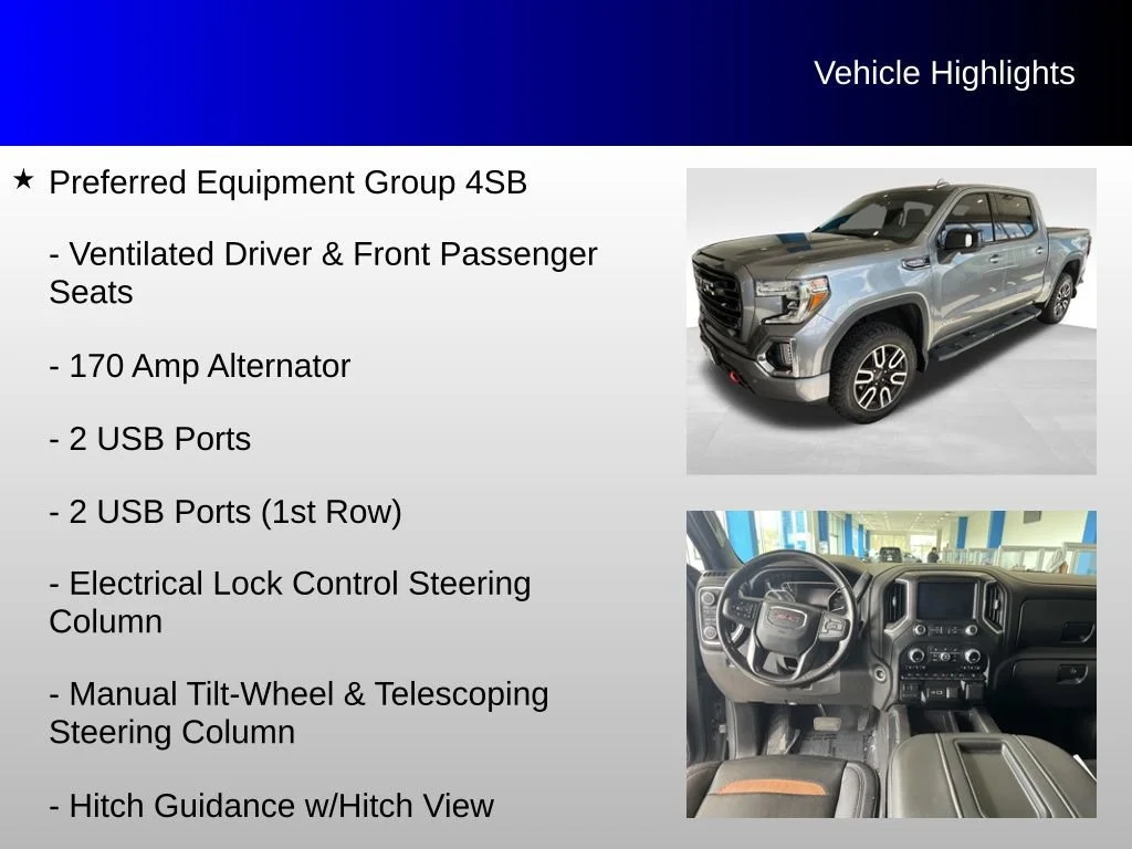 Used 2019 SATIN STEEL METALLIC GMC AT4 image 24