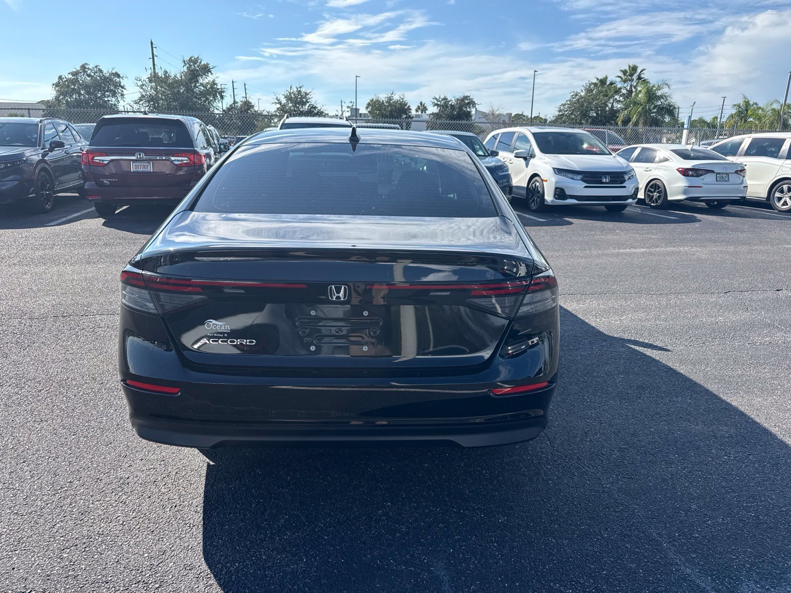 Certified Used 2024 Black Honda EX image 6