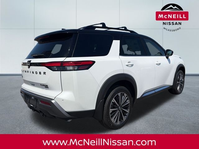 New 2026 Everest White Pearl TriCoat / Super Black Two-tone Nissan Platinum image 8