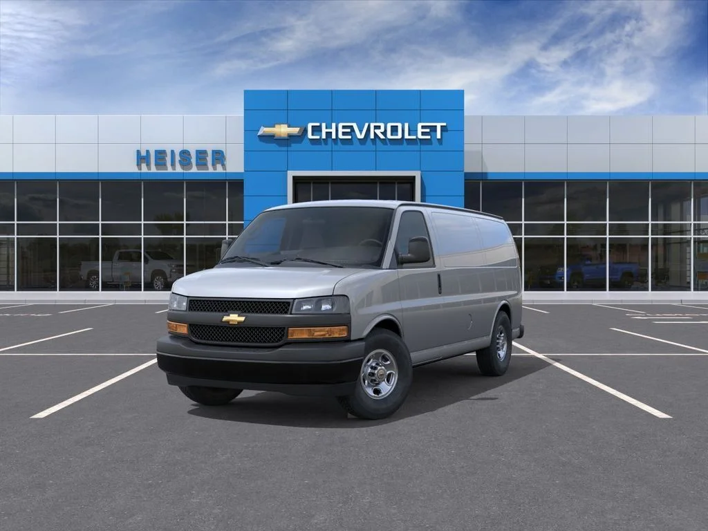 New 2026 Silver Chevrolet Work Van image 8