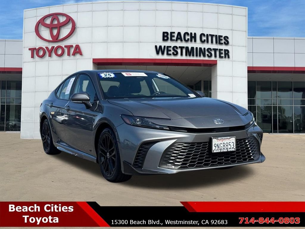 Certified Used 2025 Gray Toyota SE image 2